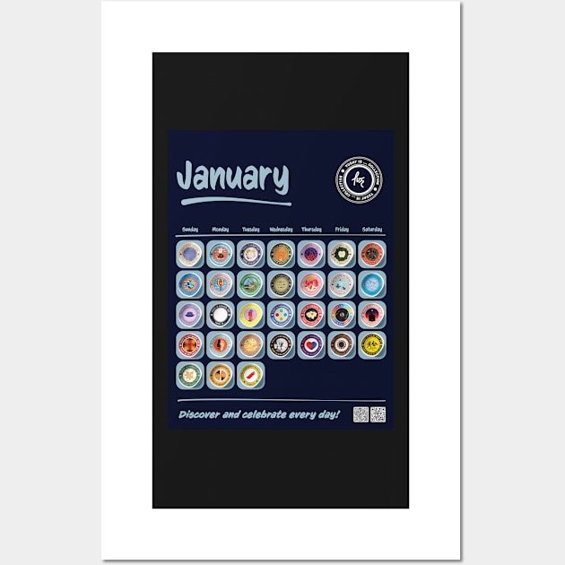 Today is Collection - January Edition Wall Art by lvrdesign